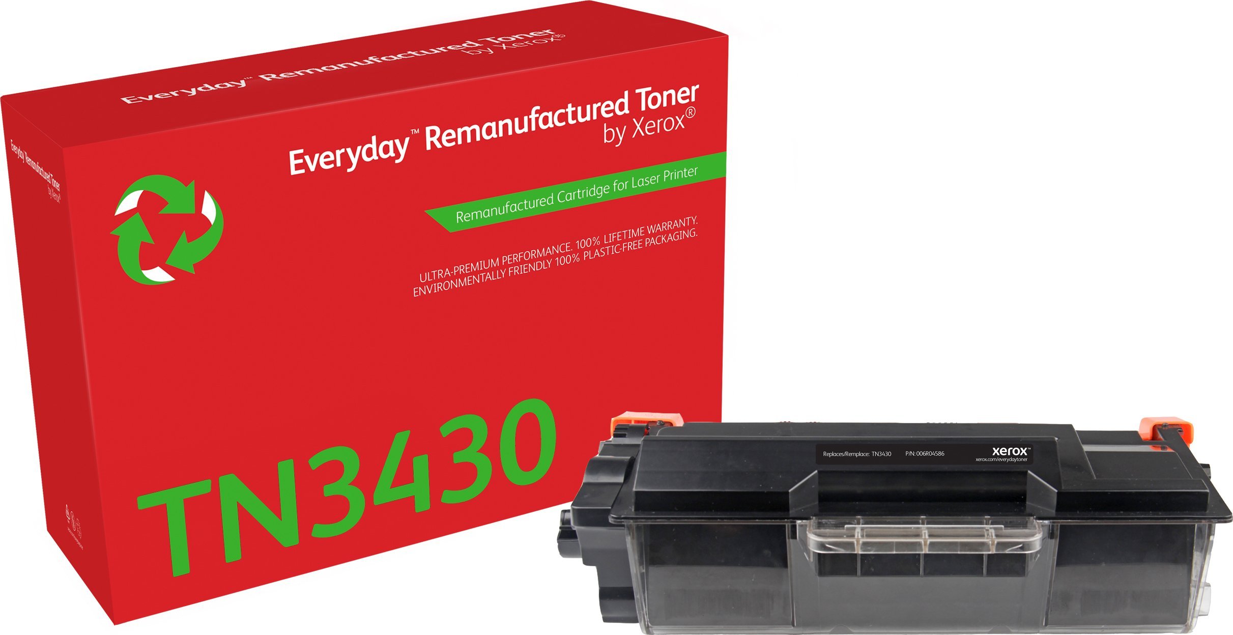 Toner printeri Xerox Everyday Mono, kompatibil me Brother TN-3430, kapacitet standard, i zi