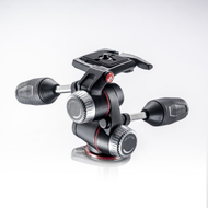 Kokë tripodi Manfrotto MHXPRO 3W, 3 Way Panhead, alumini, e zezë