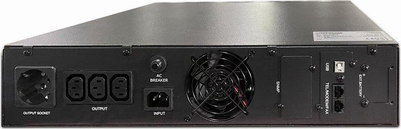 UPS Gembird EG-UPSRACK-10, 1000VA, 800W, Rack 3U, i zi