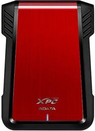 Kuti eksterne për disk 2.5" ADATA EX500, SATA në USB 3.1, e kuqe