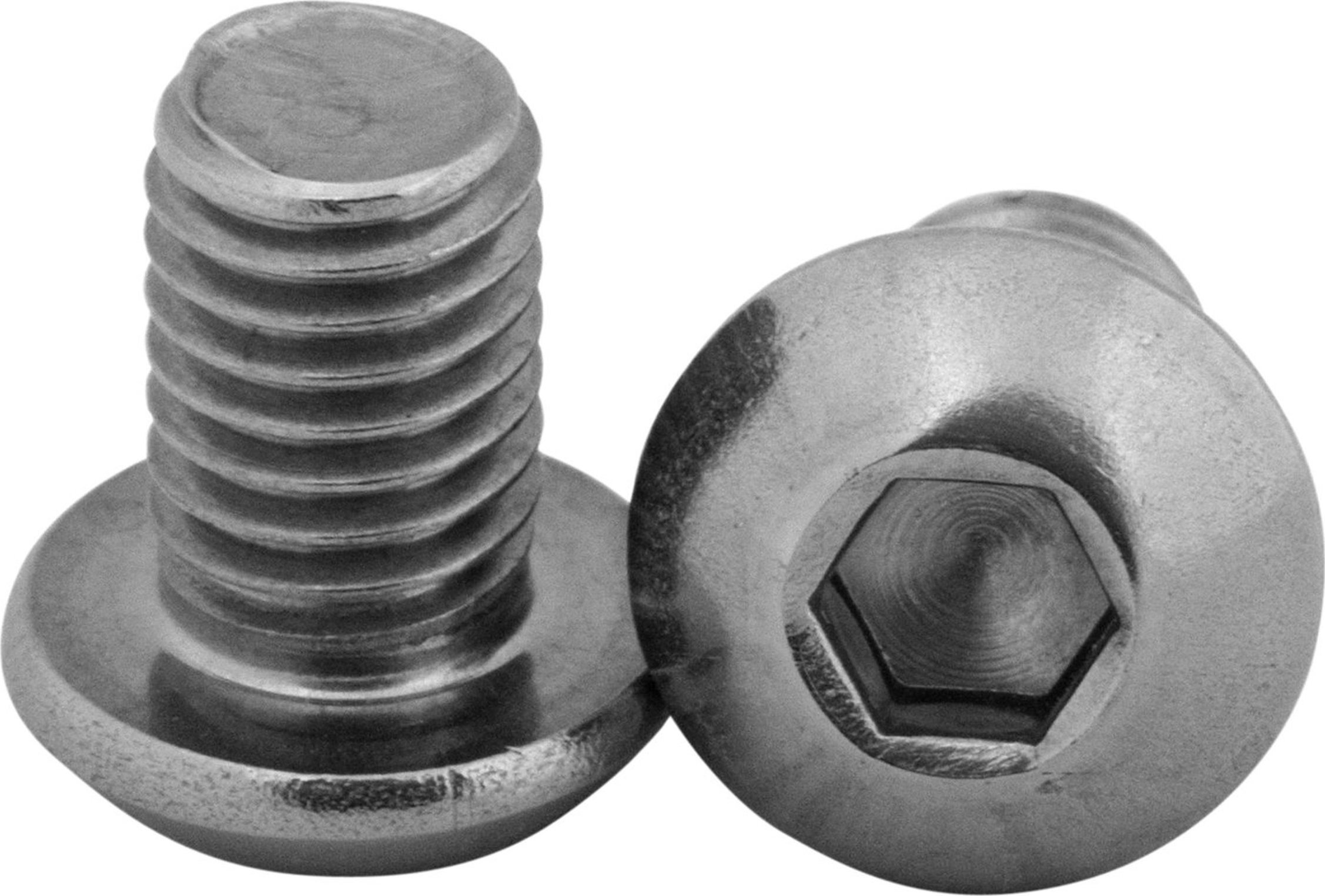 Шраф CAYMON KS500, M5 x 16mm DIN7985, со најлонски подлошки, црн, пакување 100 парчиња