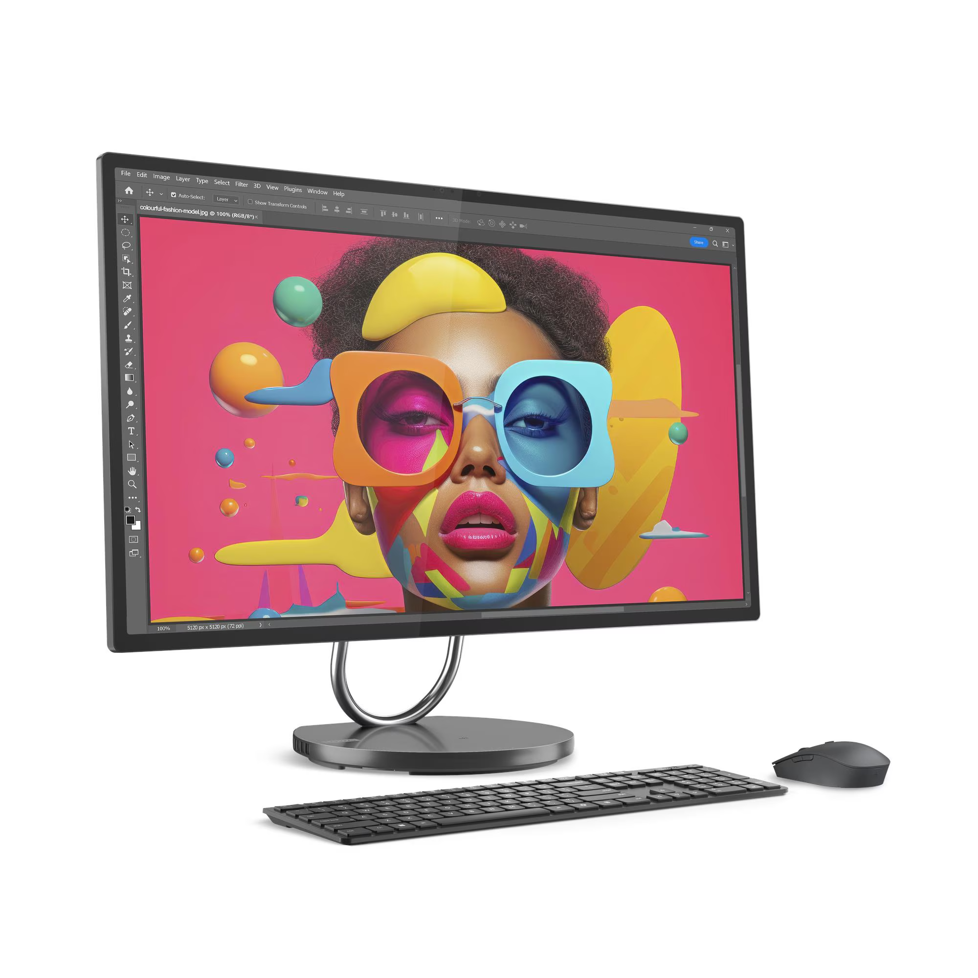 Kompjuter Lenovo AIO Yoga 32ILL10, 31.5',16GB, 1TB SSD, Intel Core Ultra 7, i zi