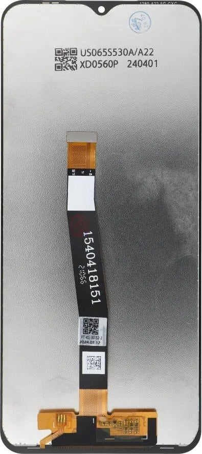 Display OEM FixCell për Samsung Galaxy A22 5G A226, LCD pa kornizë, i zi