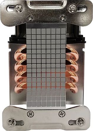 Ftohës procesori Dynatron A35, për AMD Ryzen Threadripper dhe Epyc, 280W, i argjendtë