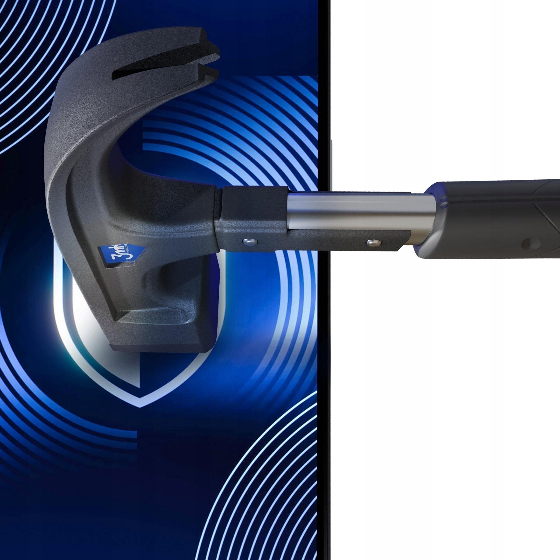 Заштита за екран 3MK HardGlass Matt Max за iPhone 16 Pro Max 6.9\", зацврстено стакло 9H, мат, проѕирно