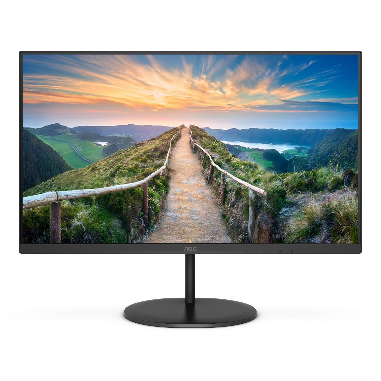 Monitor AOC V4 Q24V4EA, 23.8", 2K Ultra HD, i zi