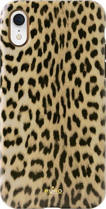 Mbrojtëse e pasme Puro Glam Leopard për iPhone XR