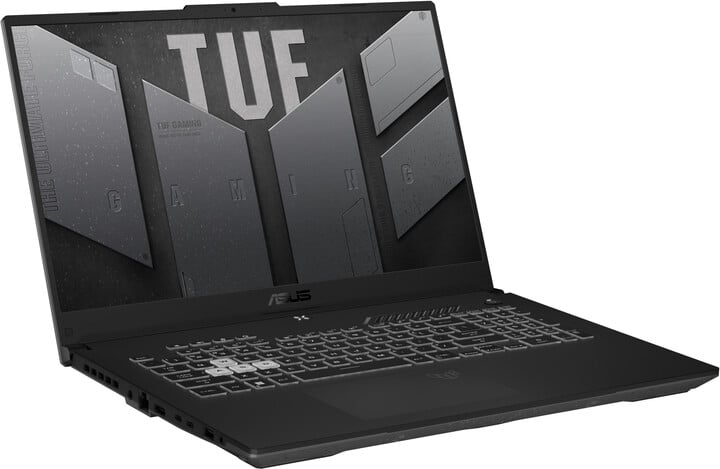 Laptop ASUS TUF Gaming F17 (2022), 17.3", Intel Core i7, 16GB RAM, 1TB SSD, NVIDIA GeForce RTX 3050, i hirtë