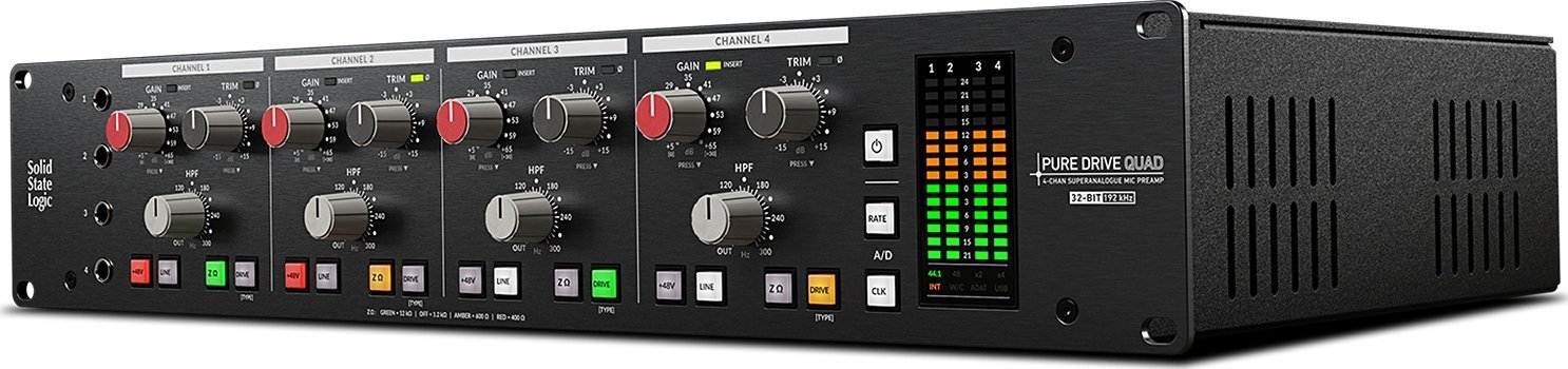 Preamp mikrofonik Warm Audio WA273-EQ, 2 kanale, EQ britanik, i zi