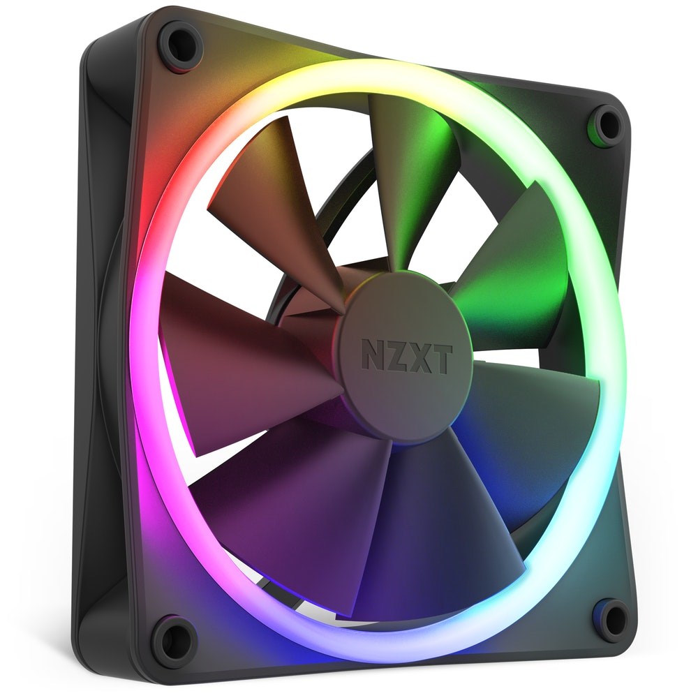 Ftohës NZXT F120 RGB, 12 cm, i zi