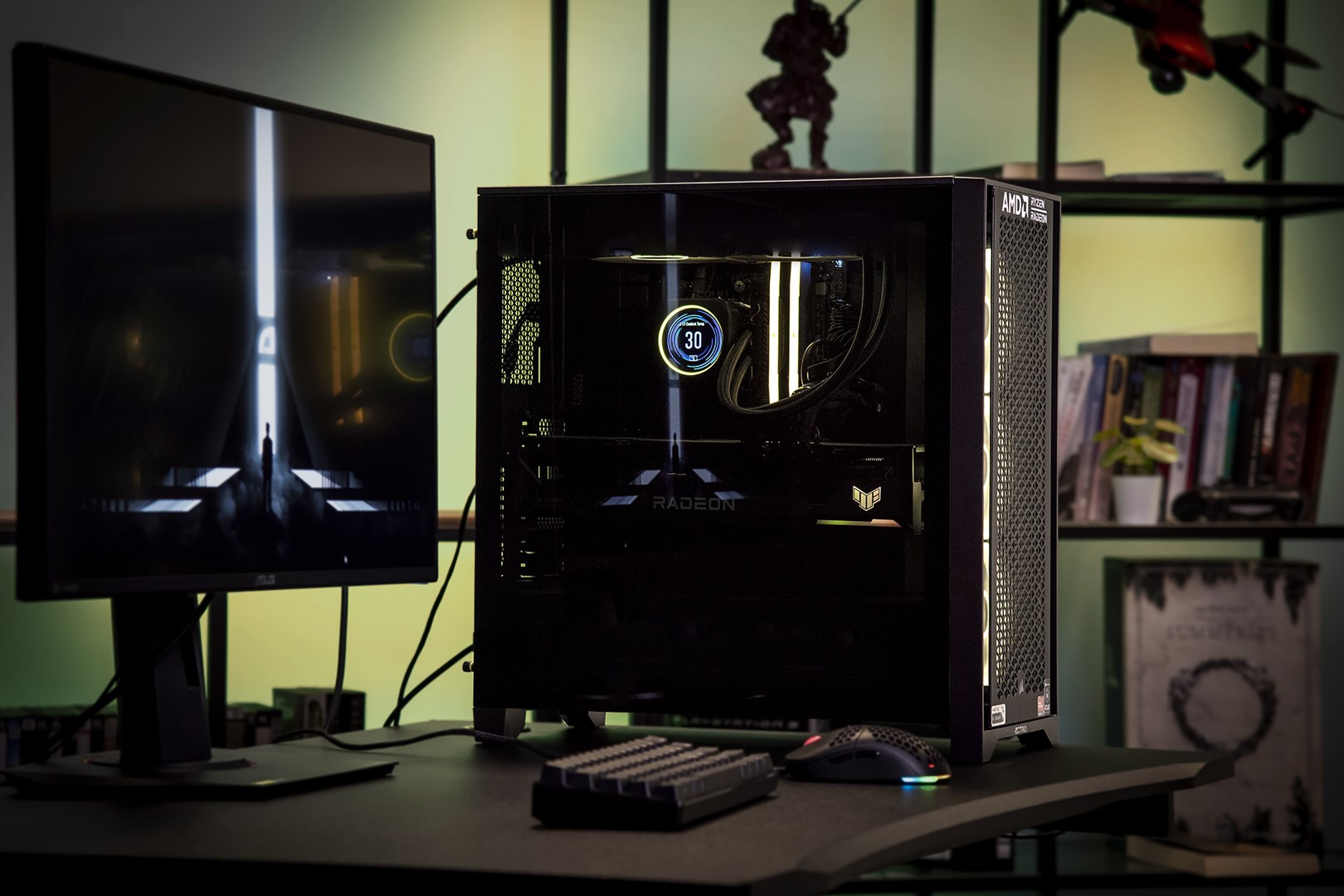 Kompjuter Actina, Intel Core i5-13600KF, 32GB DDR5, 2TB SSD, NVIDIA GeForce RTX 4070 Ti, i zi