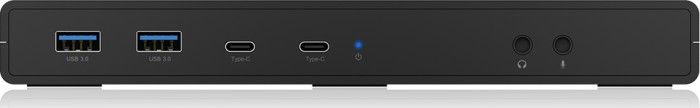 Докинг станица Icy Box DK2245AC, USB-C, 4K, црна