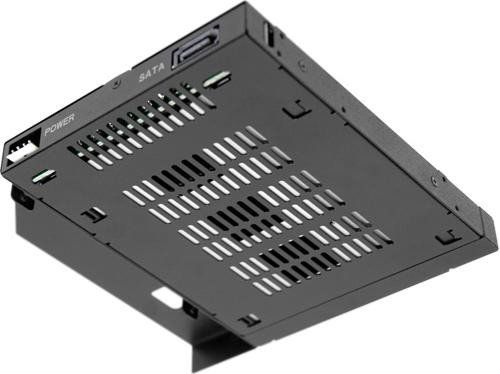 Kornizë Icy Dock ToughArmor MB411SKO-B, për fole 5.25" ODD, për disk 2.5" SATA, metalike e zezë