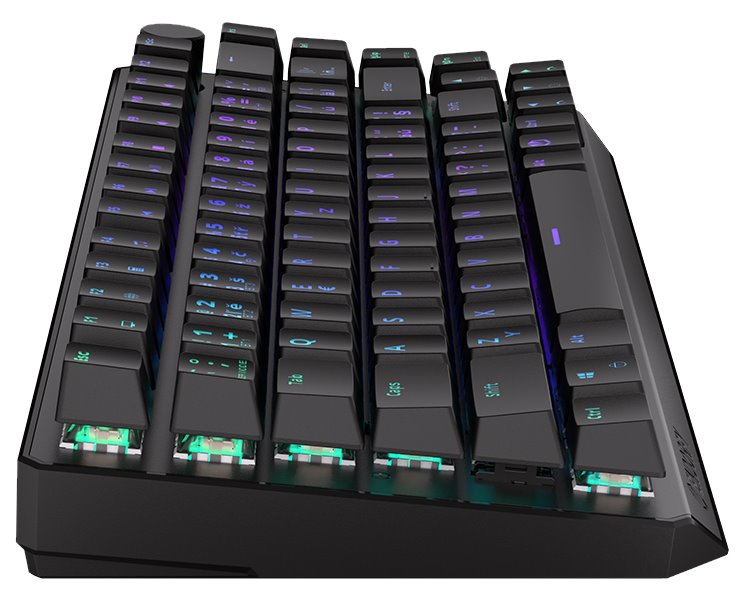 Tastierë Endorfy Thock 75% Wireless, CZ/SK, e zezë