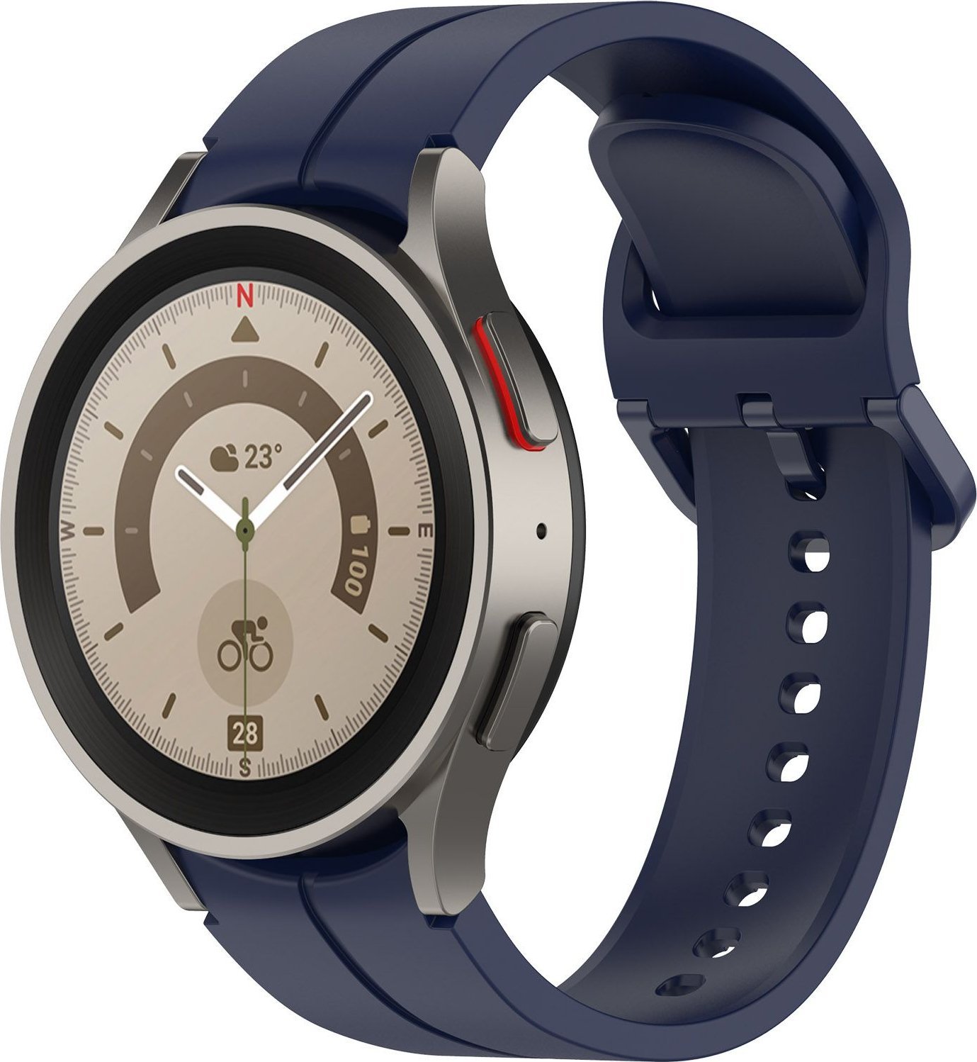 Rrip dore për smartwatch Garmin Fenix, për modele 3 3HR 5X 6X 6X Pro 7X 7X Pro, navy blue