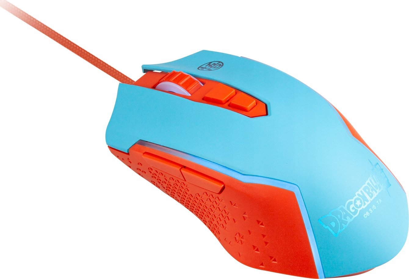 Гејминг глушец FRTEC Dragon Ball Super Goku, 8000 DPI, RGB, многубоен