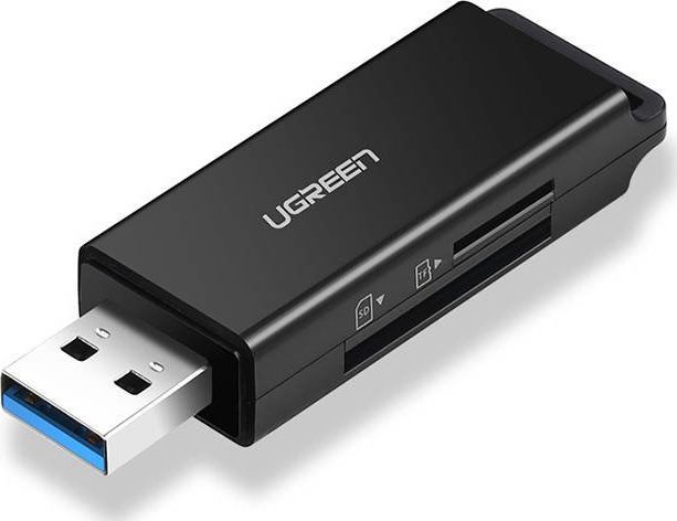 Lexues kartelash Ugreen CM104, USB 3.0, SD dhe microSD, i zi