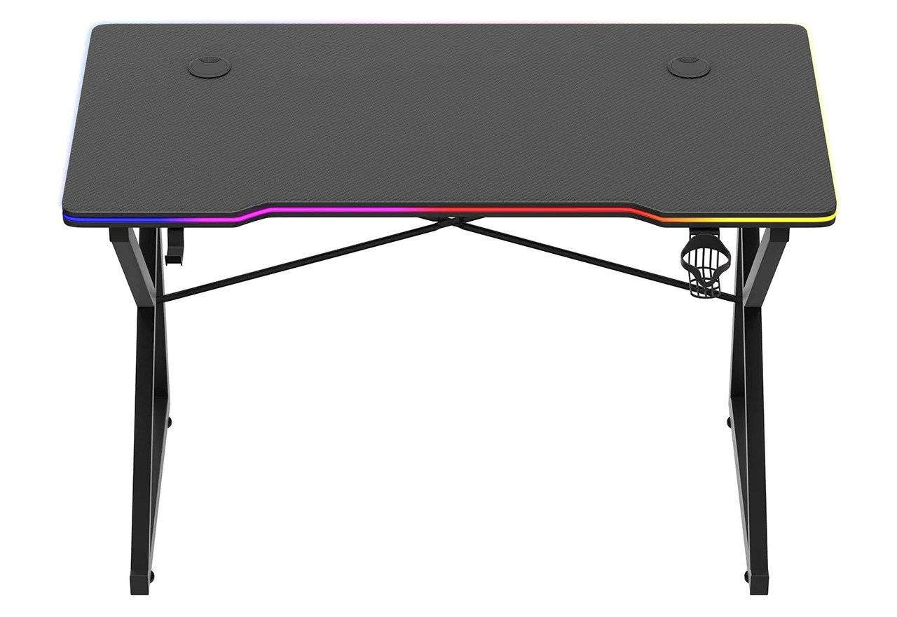 Tavolinë lojërash Huzaro Hero 1.7 RGB, e zezë