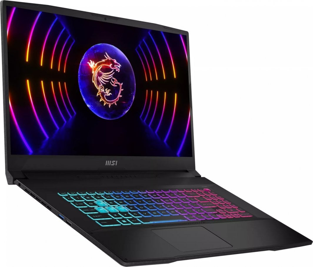 Laptop MSI Katana 17 B13VGK-829XPL, 17.3" 144 Hz, Intel Core i9 13900H, 16 GB RAM, 1 TB SSD, NVIDIA GeForce RTX 4070, i zi