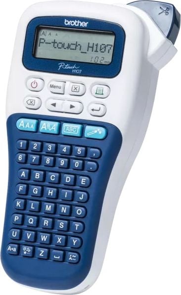 Pajisje etiketimi Brother PT-H107B, ekran LCD, portative, gri