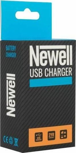 Karikues kamera Newell DC-USB, për bateri EN-EL14, portë USB, i zi