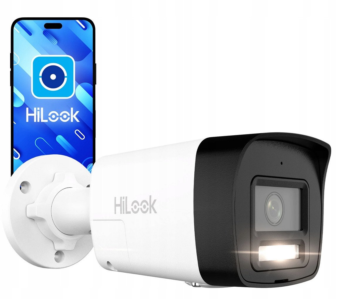 Kamerë IP HiLook by Hikvision IPCAM-B8-30DL/A, kamerë rrjeti, për mbikëqyrje sigurie