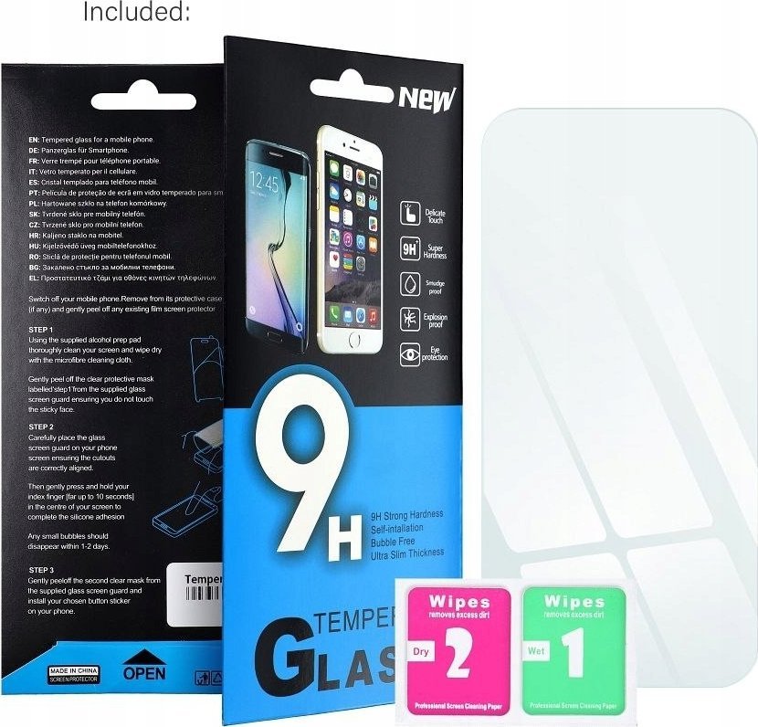 Xham mbrojtës Realme GT 6 GT 6T, 0.3mm, fortësi 9H, transparent