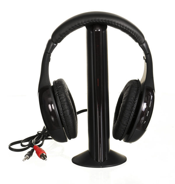 Kufje Esperanza TITANUM TH110, Wireless FM, të zeza