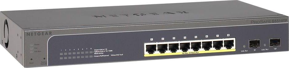Switch NETGEAR GS510TPP-100EUS