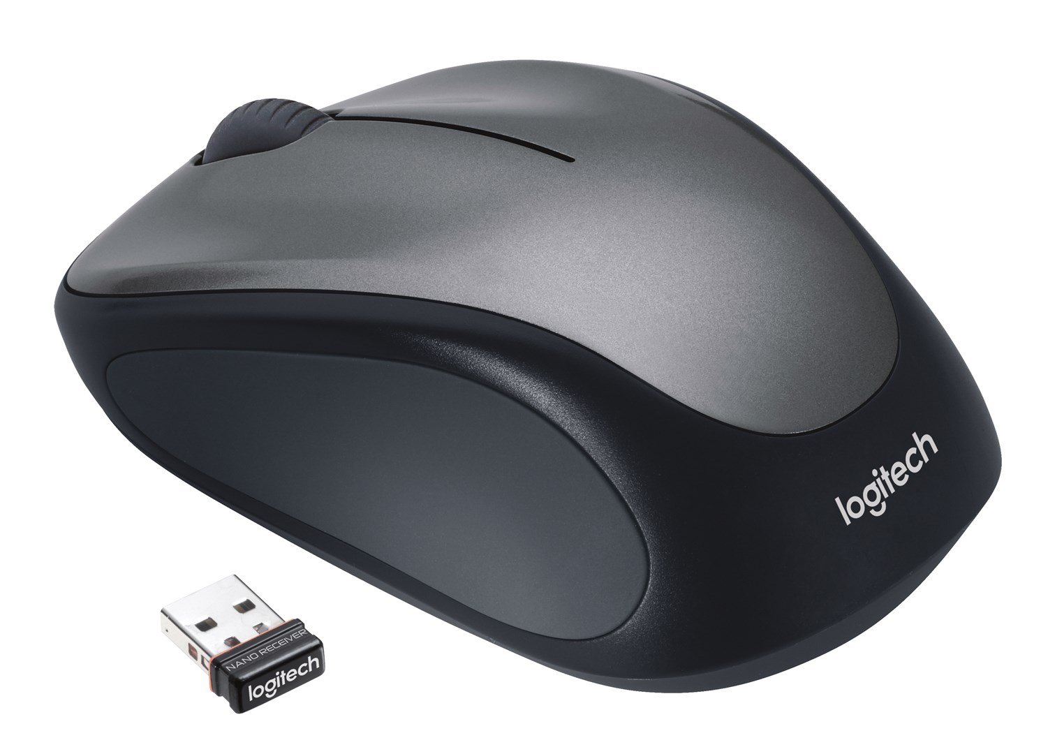Maus Logitech M235, RF Wireless, i hirtë
