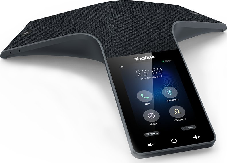 Telefoni për konferenca Yealink CP925, ekran 4", Wi-Fi dhe Bluetooth, i zi