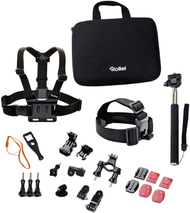 Set aksesorësh Rollei për Actioncam, 23 copë