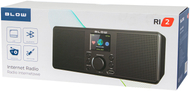 Radio portative me internet Blow RI2, FM DAB DAB+, Wi Fi Bluetooth, e zezë