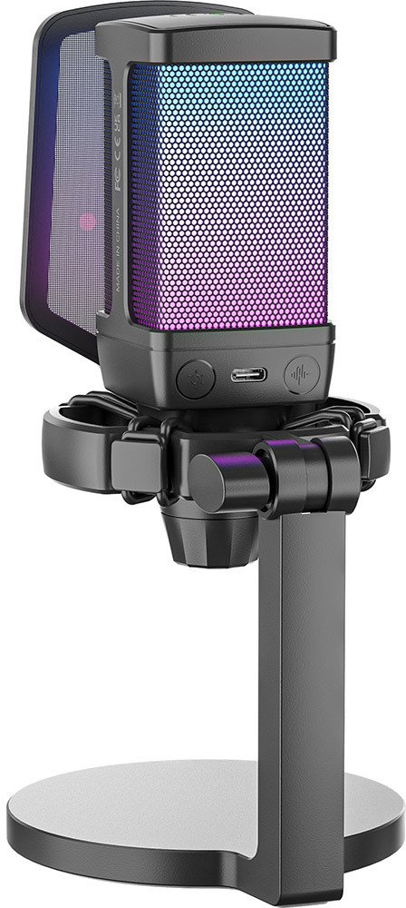 Mikrofon kondensator Fifine Q6, USB Type C, reduktim zhurme, i zi