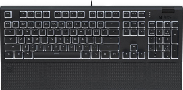 Tastierë SPC Gear GK650K Omnis Kailh Brown RGB Pudding Edition (SPG119), e zezë