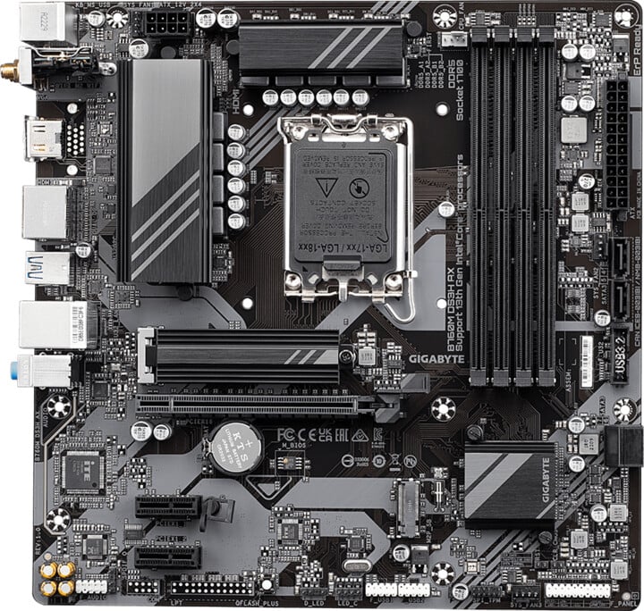Pllakë amë GIGABYTE B760M DS3H AX, LGA 1700, mATX