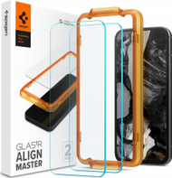 Xham mbrojtës Spigen Glas tR AlignMaster, Google Pixel 8a, 2 copë, transparent