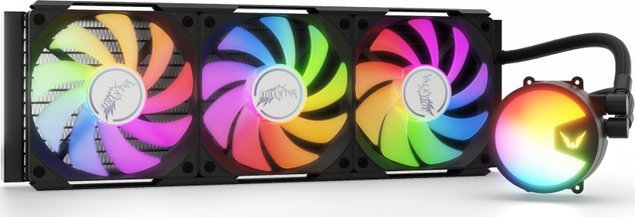 Ftohës uji për procesor Valkyrie A360, 36 cm, ARGB, i zi