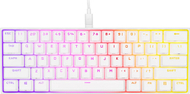 Tastierë Corsair K65 Mini White RGB (CH-9194110-NA), US, e bardhë