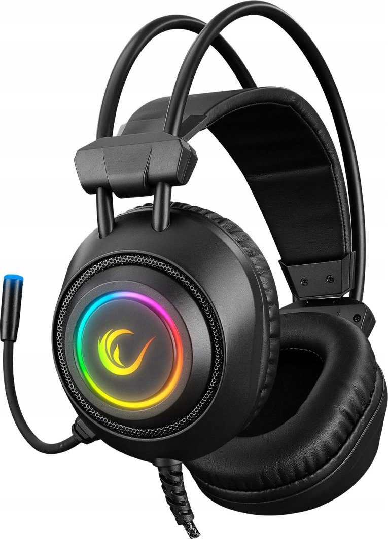 Headset gaming Rampage RM-K19 RAGING PLUS, USB, 7.1 surround, RGB, i zi