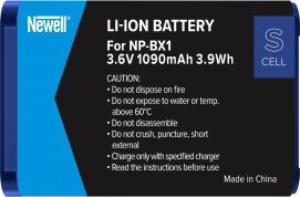 Baterija Newell SupraCell Protect NP-BX1, 1090 mAh, за Sony, сина