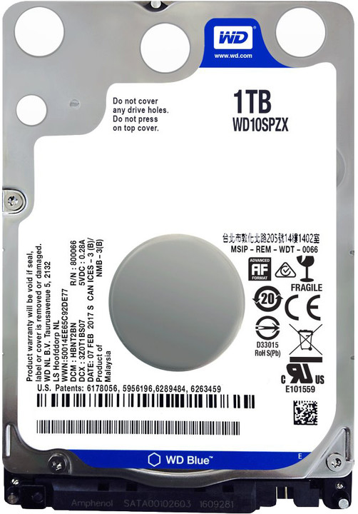 Hard disk WD Blue (SPZX) - 1TB