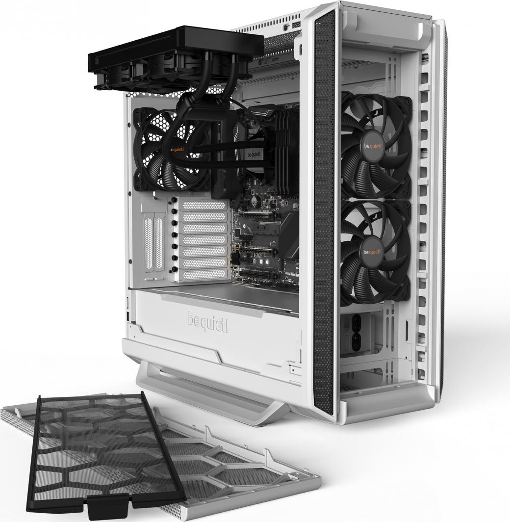 Kasë kompjuteri Silent Base 802 Window, e bardhë