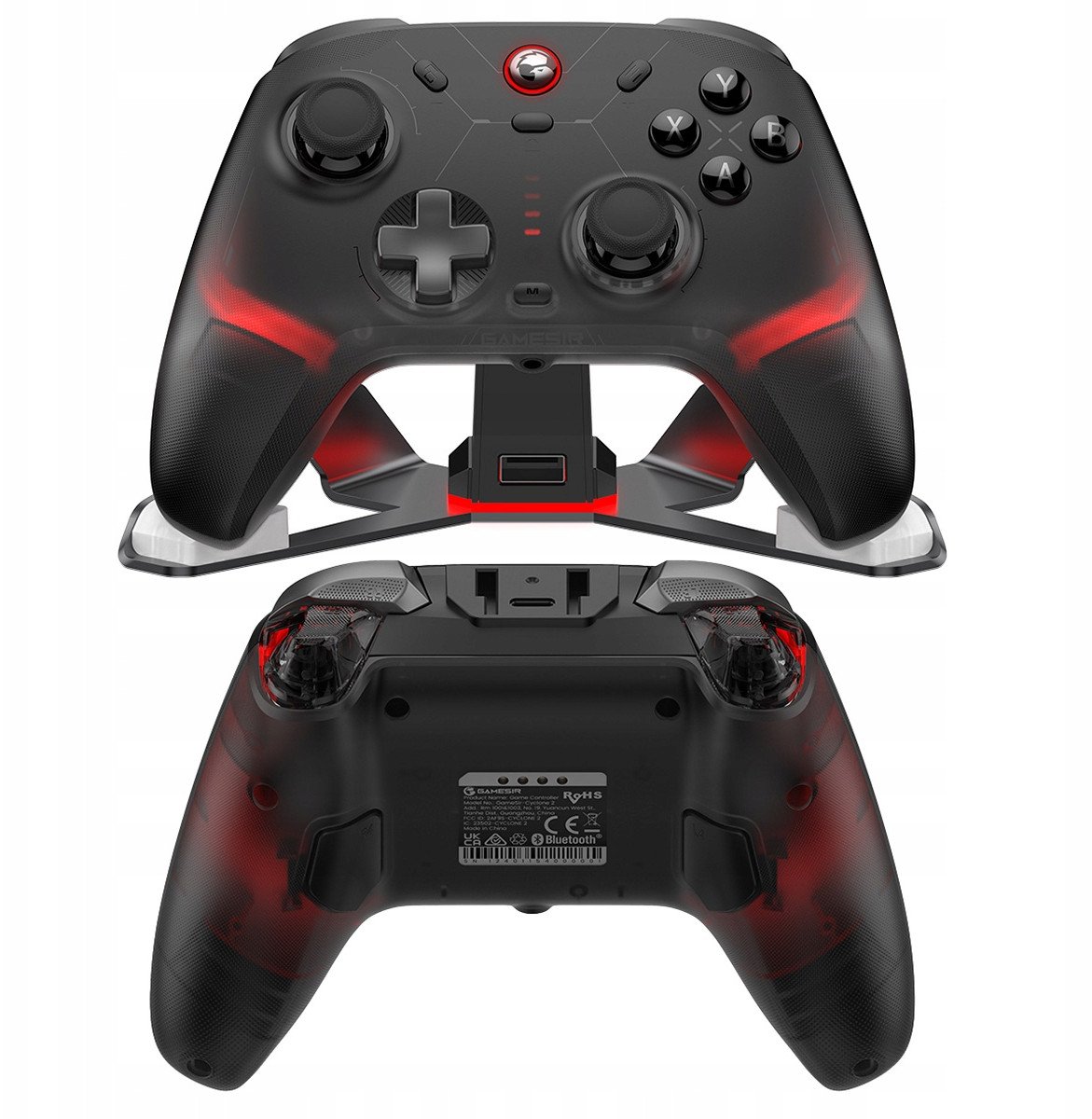 Gamepad GameSir Cyclone 2, со кабел, за PC, црн