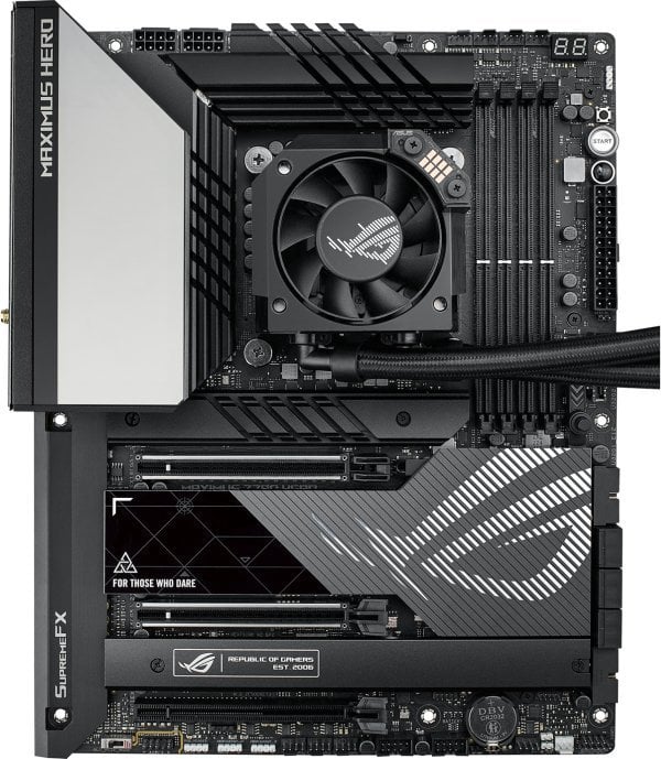 Ftohës me ujë Asus ROG Ryujin III 240 (90RC00K0-M0UAY0), 2000 rpm, 29.7dBa, 71.6CFM, 240mm, i zi