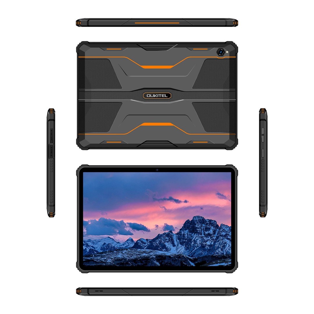 Tablet OUKITEL RT5, 8/256GB, 10.1", i zi/portokalli