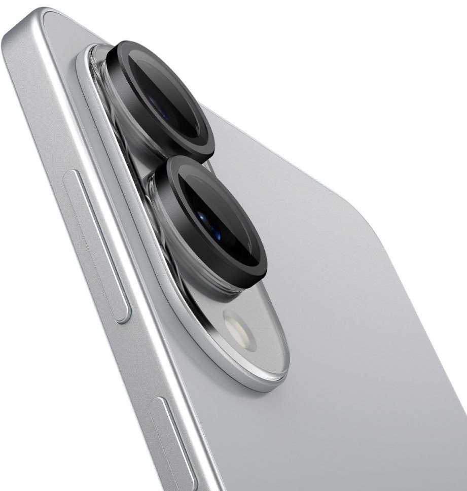 Заштита за камера Spigen EZ Fit GLAS.tR Optik Pro HD, за Samsung Galaxy S25, зајакнато стакло, црна