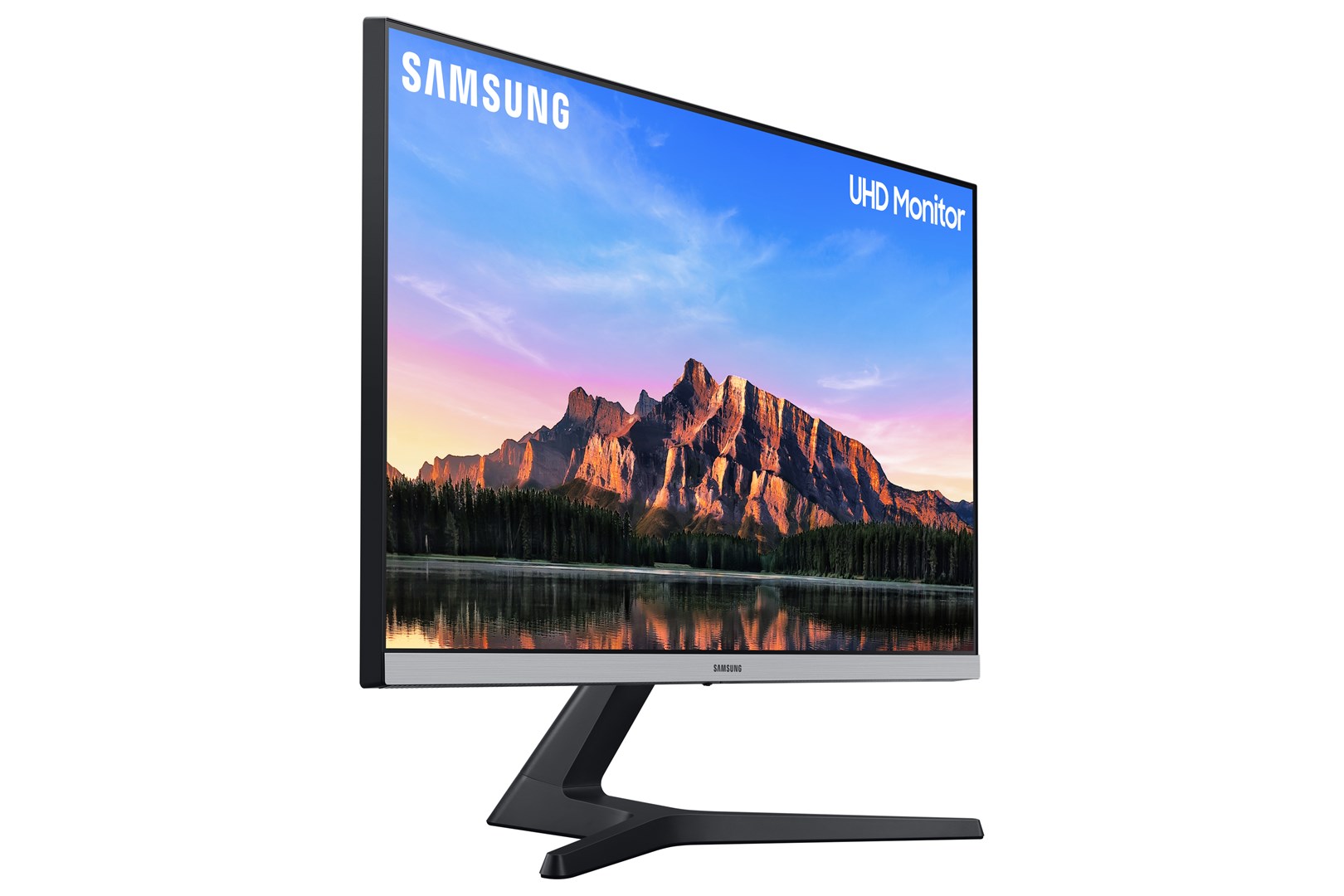 Monitor Samsung U28R550UQP, 28", 3840 x 2160, 4K Ultra HD, 60 Hz, i hirtë