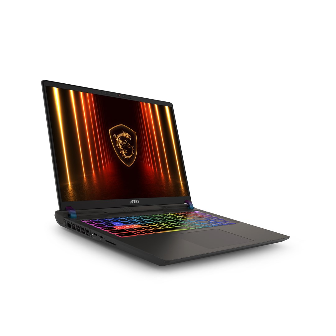 Laptop MSI Vector 16 HX AI A2XWIG-405PL, 16", Intel Core Ultra 9 275HX, 16GB RAM, 1TB SSD, NVIDIA GeForce RTX 5080, i hirtë i errët