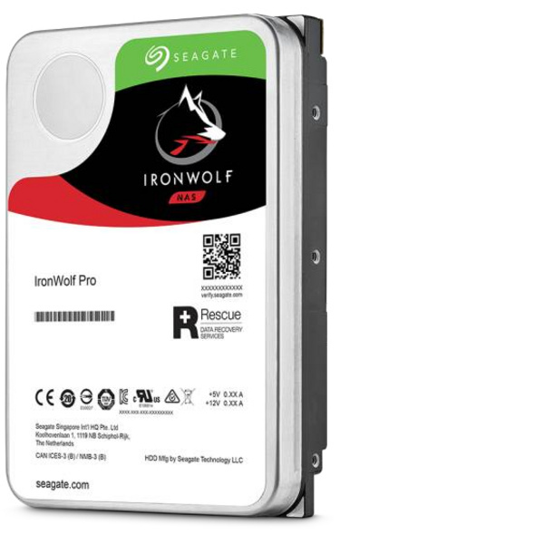 Disk Seagate IronWolf Pro ST16000NE000, 3.5", 16TB, 7200 RPM, 256MB Buffer, i argjendtë